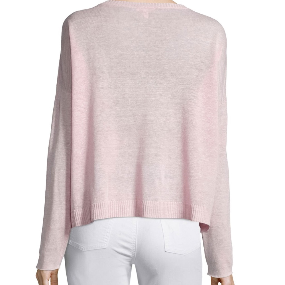 Eileen Fisher Boxy Sweater Top Organic Linen 18 XL - Picture 2 of 2